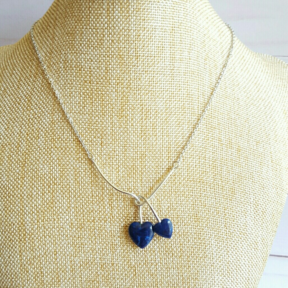 Women necklace. . Beautiful heart pendant.